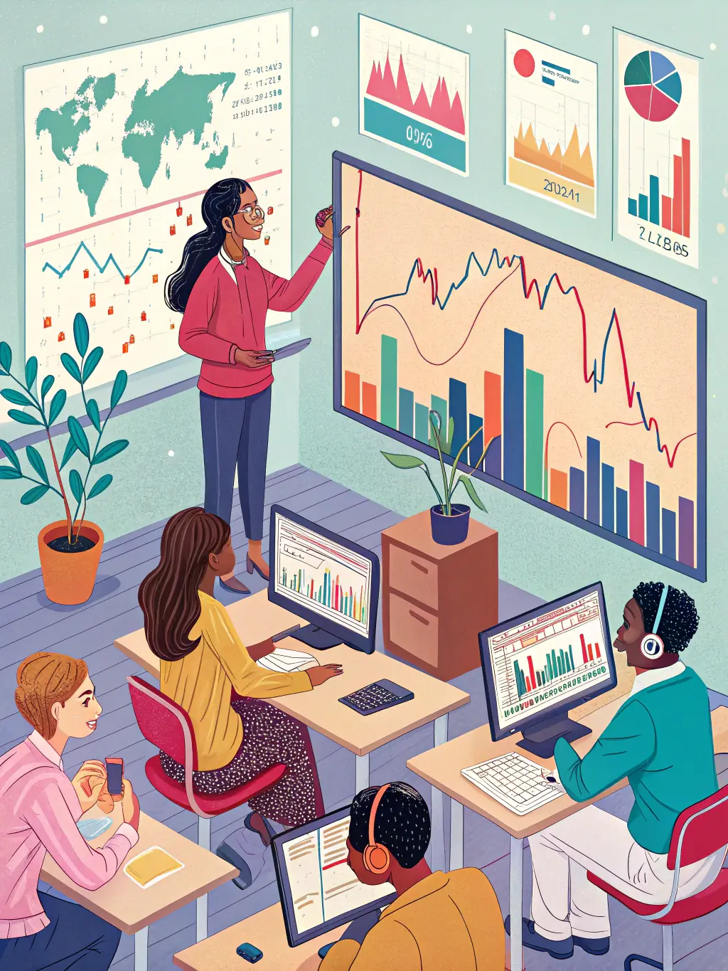 An online learning platform interface with a video tutorial on trading strategies, showcasing the educational resources available for traders.